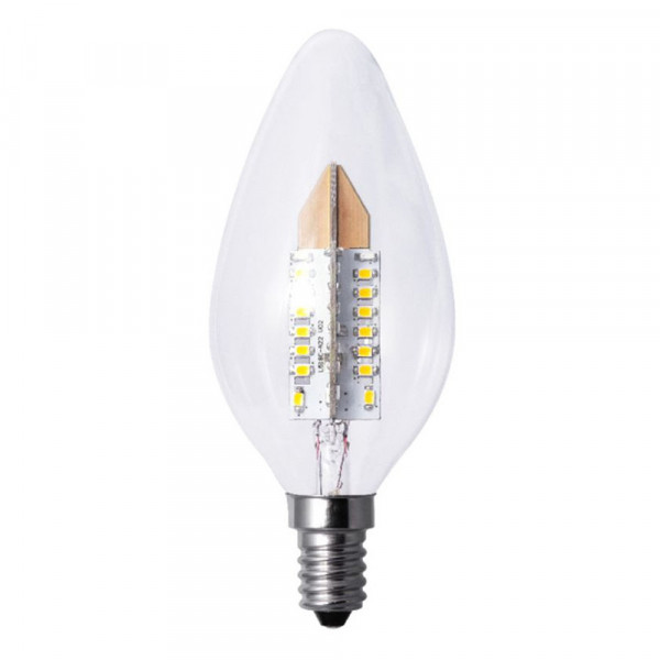 LED XL-Kerze klar E14 4,1 Watt 2700K Segula 50359 dimmbare LED-Lampe