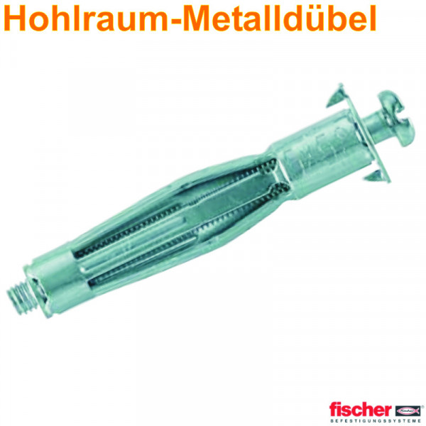 Hohlraum-Metalldübel Fischer HM 4x46 S FLB-RF 508196 30Stk.