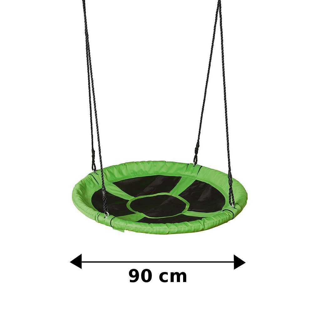Happy People Nestschaukel  90 cm Durchmesser belastbar bis 150 kg grün 