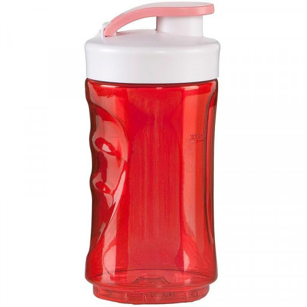 Ersatzflasche für Smoothie-Mixer DO434BL-BK 300ml Ersatzbehälter rot