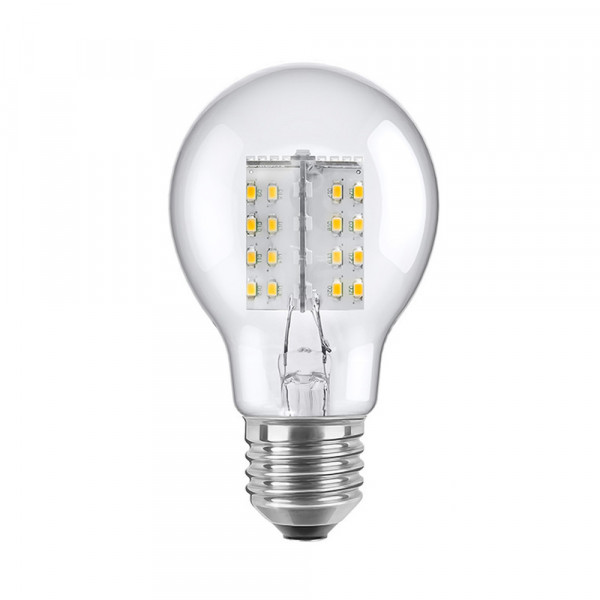 LED Glühlampe opal E27 4,1 Watt, dimmbar, Segula 50668 LED Lampe