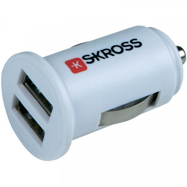 Skross Zigarettenanzünder-Adapter Dual USB Car Charger (W)